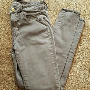 AEO DENIM X hi-rise jeggings