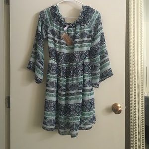 Off the shoulder dress from Francesca's