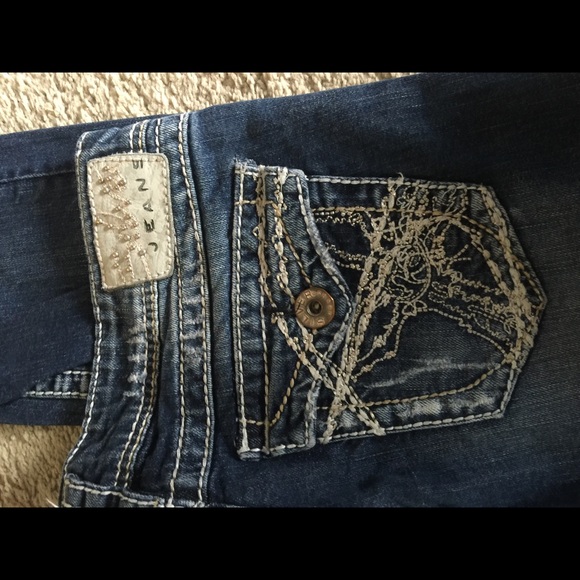 Silver jeans