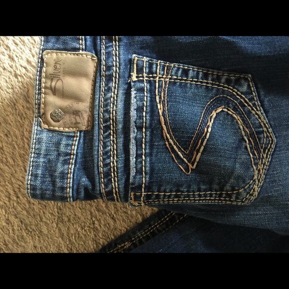 Silver jeans