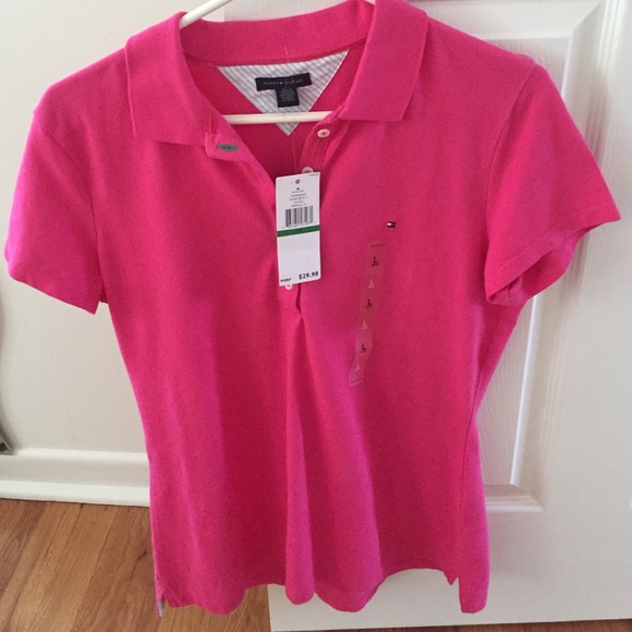 Tommy Hilfiger Pink Polo