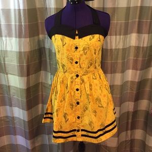 Sourpuss Cowgirls and Indians halter dress M