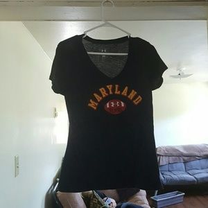 Underarmour v neck t shirt