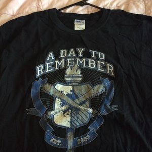 A day to remember concert tee