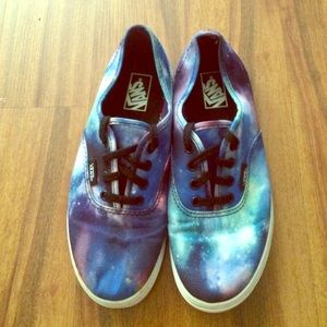 Galaxy Vans Kids size 2