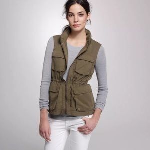 Jcrew classic twill chino vest