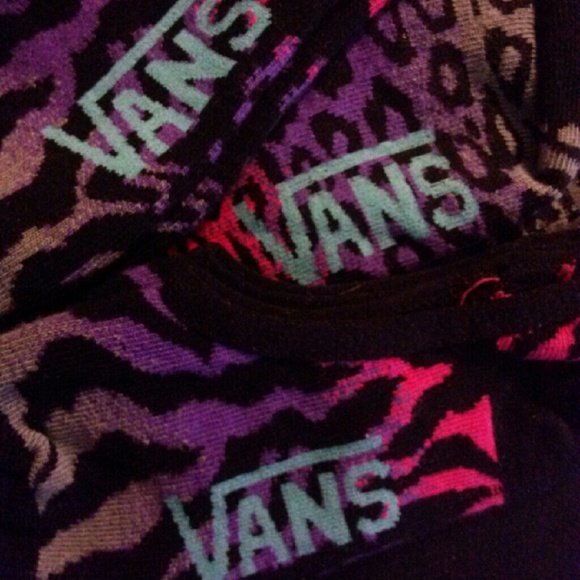 **SOLD** Vans socks (Animal print)