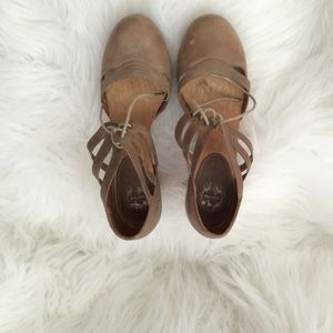 Lucky Penny Wooden Heel Clog