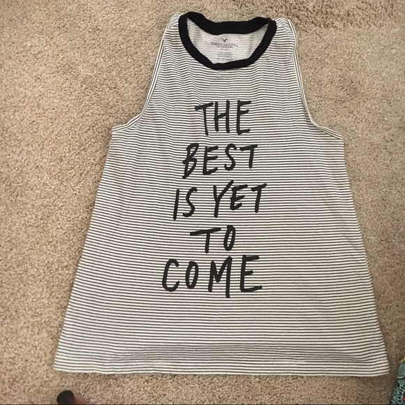 American Eagle Outfitters Tops - 🎉HP BACK TO BASICS High neck graphic tank