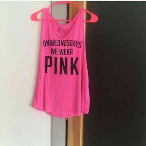 On Wednesdays we Wear pink Victoria's Secret pink