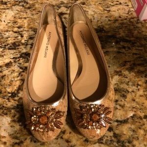 Cork Antonio Melani flats