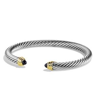 David Yurman Black Oynx Cable Cuff