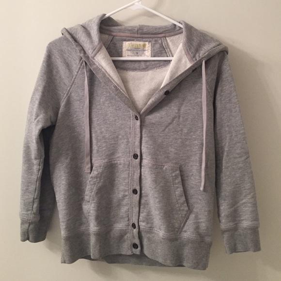 Jcrew hooded sweatshirt- size S