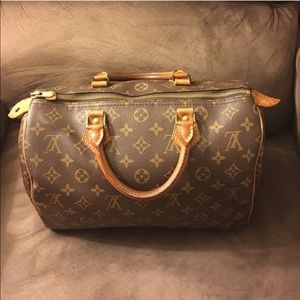 Authentic Louis Vuitton speedy 35
