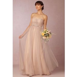 BHLDN Annabelle Dress in Sandstone by Jenny Yoo