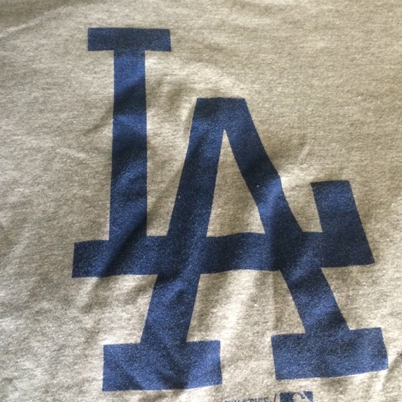 Dodgers baseball tee