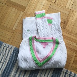 Lily Pulitzer xs preppy sweater in cotton
