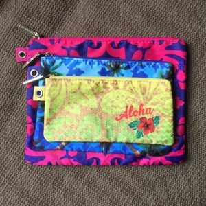 Set of 3 makeup beauty bags