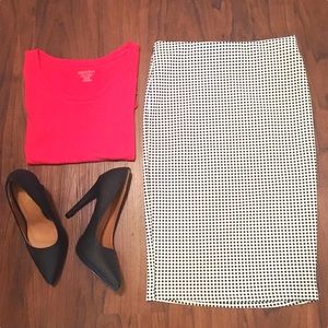 Checkered Bodycon Skirt!
