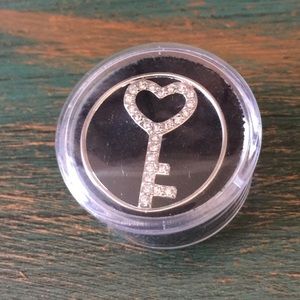 Origami Owl Key to the Heart Charm