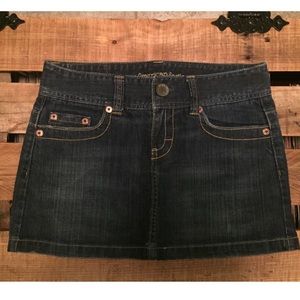 American Eagle jean skirt