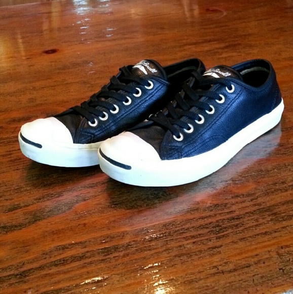Jack Parcell Shoes - Black Leather Jack Parcells!