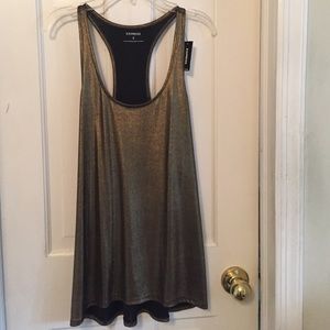 Express Neverworn Gold Tank
