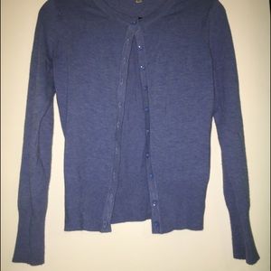 Blue Cardigan with buttons