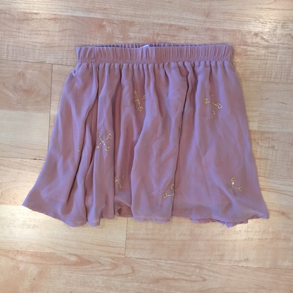 H&M Beige Skirt
