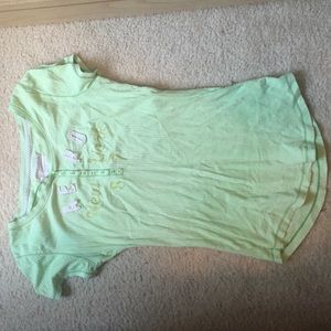 Green Aero shirt kids XL but fits as woman's M