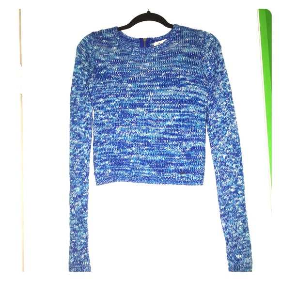 Mixed blue Hollister sweater