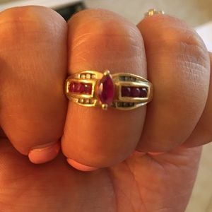 Ruby and Diamond Ring