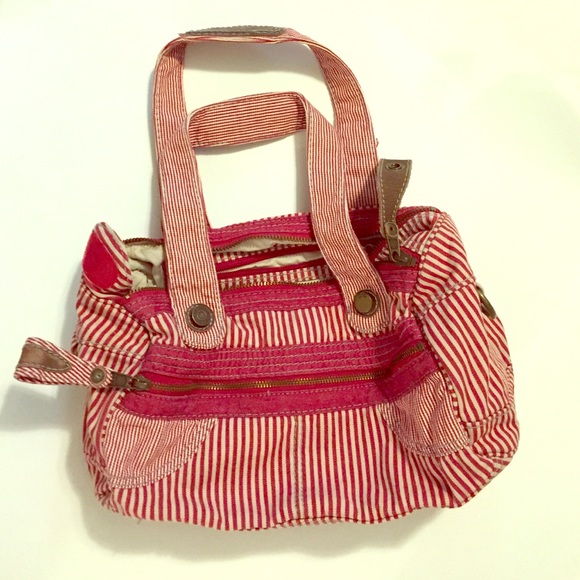 Gap Red &white handbag!