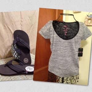 Shirt and Flipflops Bundle
