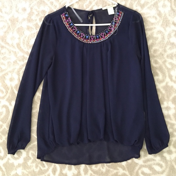 Francesca's Mi Ami Blouse