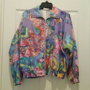 Vintage multicolor jacket like new!