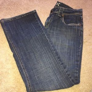 Hydraulic boot cut jeans
