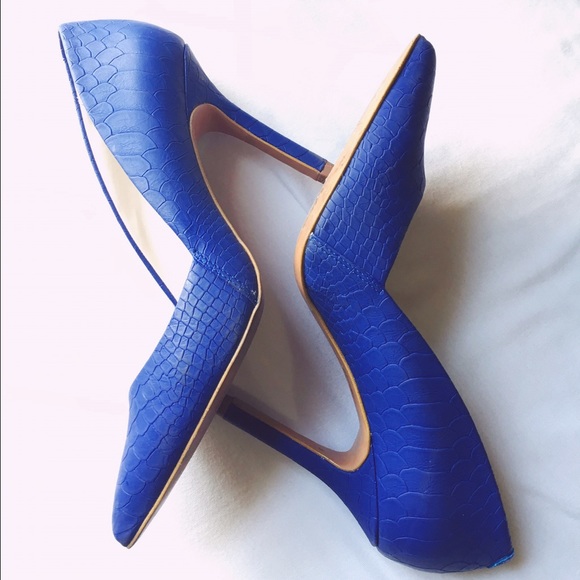 Aldo Blue Reptile~Pumps