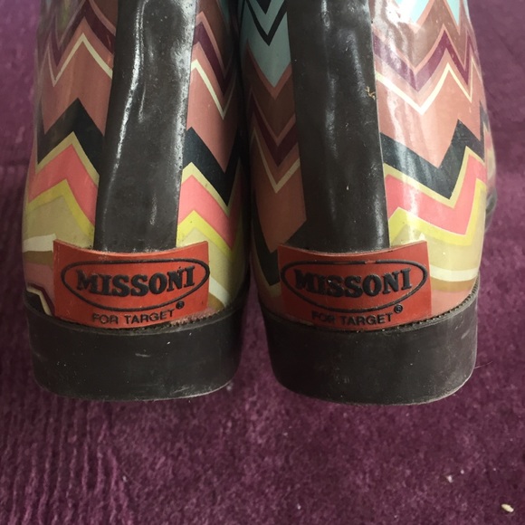 Missoni for Target Wellie Rain Boots - Picture 2 of 2