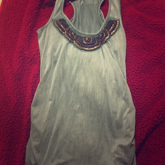 Silky fancy tank top - Picture 1 of 3