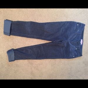 Size 2 navy blue corduroys from Vineyard vines.