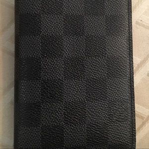 Louis Vuitton black Damier Wallet