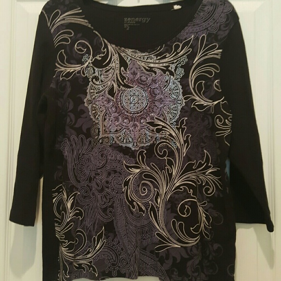 CHICOS LIKE NEW BLOUSE