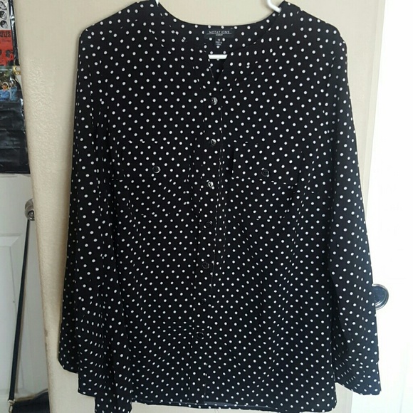 Polkadot Blouse