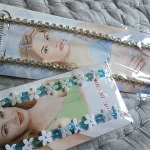 Rhinestone bra straps !
