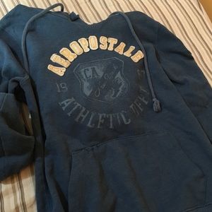 Blue arepostale hoodie
