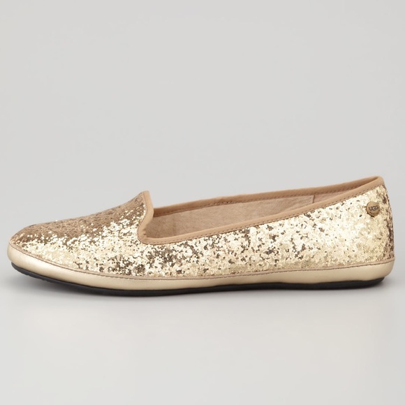 UGG Shoes - 🌸HP🌸 | UGG | Gold Sequin Loafers