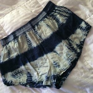 Tie dye shorts!