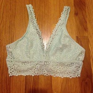 Pastel blue Arie bralett