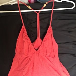 Red sundress